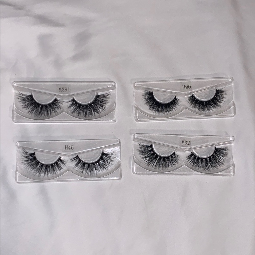 Mink lashes 4-pack